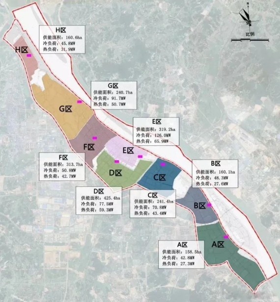 “十四五”期間，長沙望城濱水新城規(guī)劃建設(shè)8座淺層地?zé)崮茉凑?地大熱能
